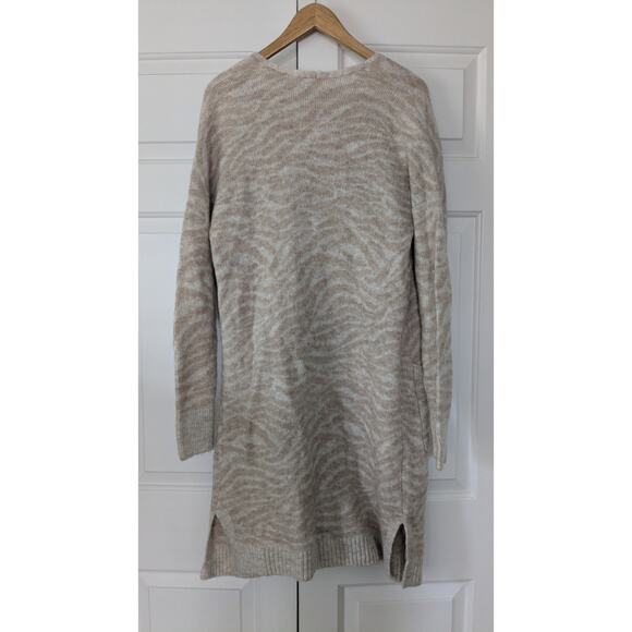 Abercrombie & Fitch Open Front Duster Cardigan Zebra Print - Picture 7 of 7